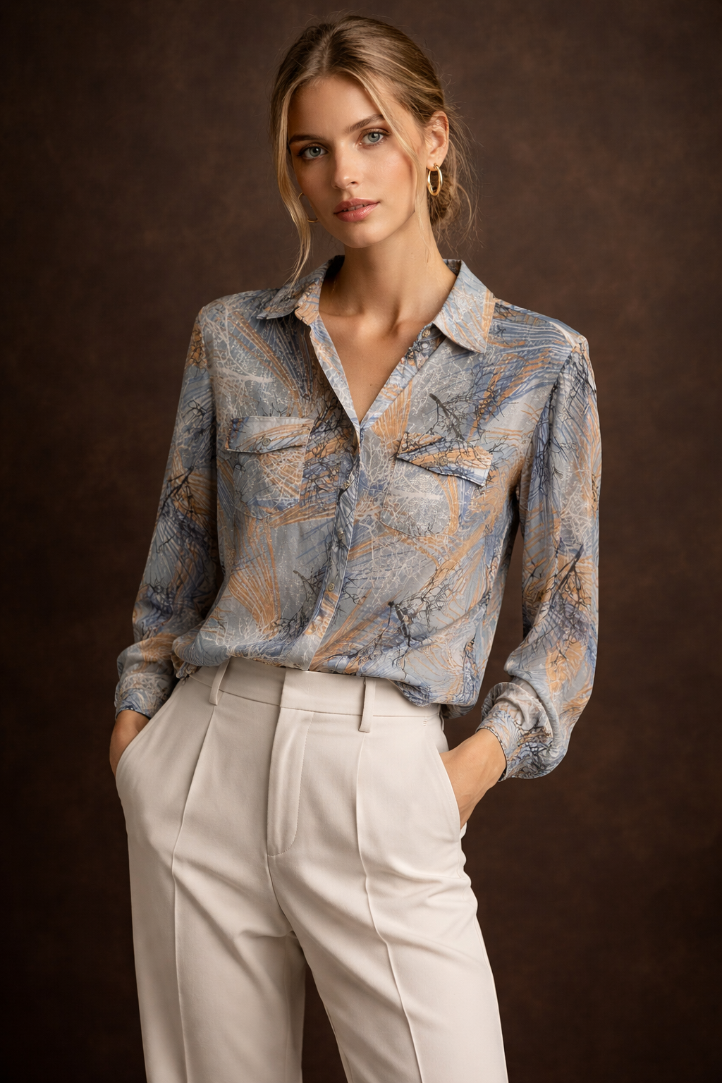 Emily Daniels Tee-Top Blue