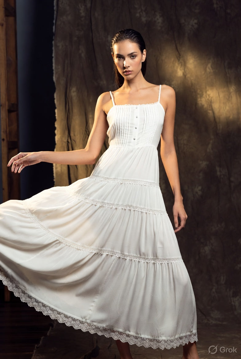 Terquois Womens Dress Whight