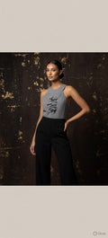 Single Pic Dress (Black And Grey)
