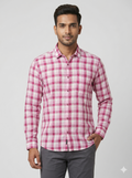 Gant Shirts Checks Pink
