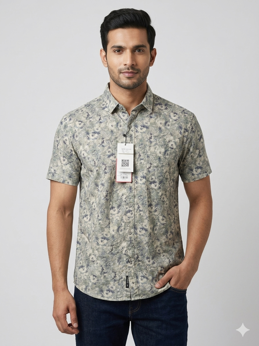 Ap Off Shirt Blue