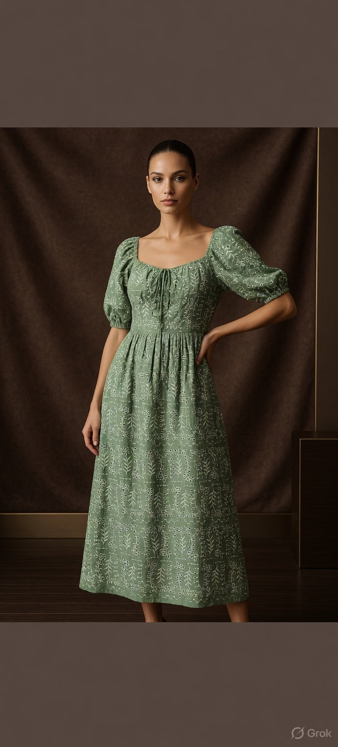 Madame Singal Dress (Peach)