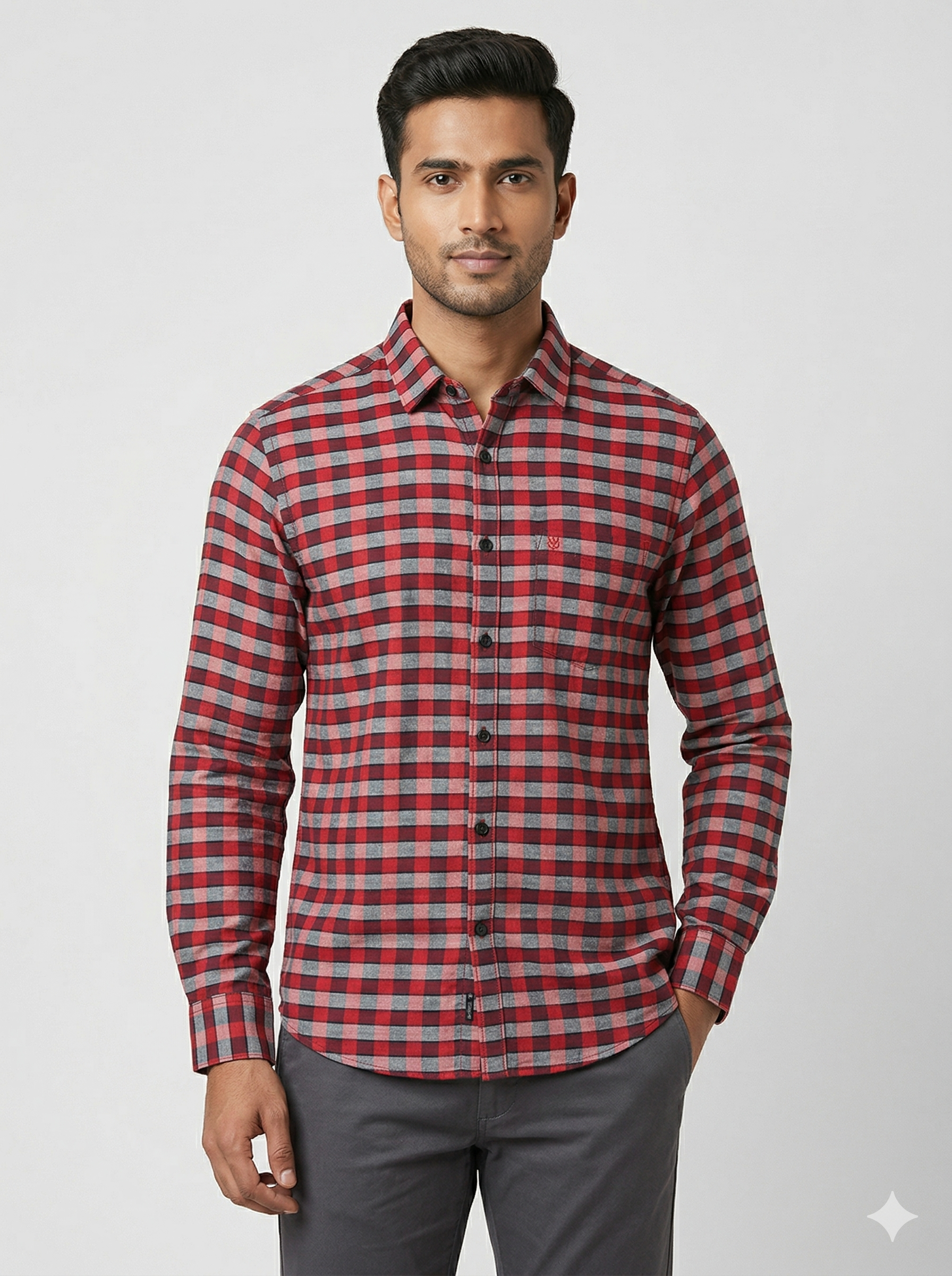 Linen Club (Red )