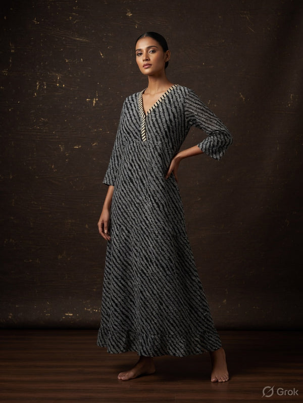 Abraham And Thakore  Dress Black